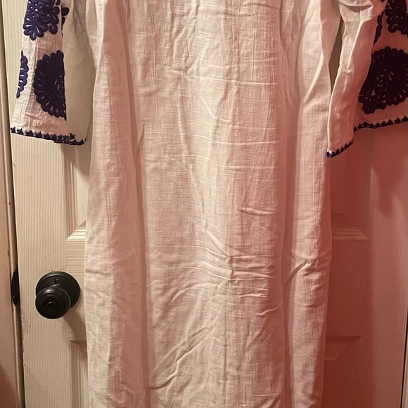 NWOT Sold Out Antik Batik via Tuckernuck White Tiki Longdress, S - Picture 11 of 12